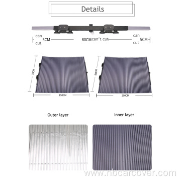 roller sun shade for car windows